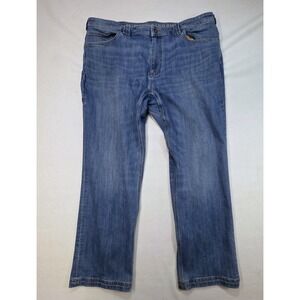Duluth Trading Company Ballroom Double Flex Jeans 42x30‎ Standard Fit Stretch